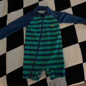 Carter's Green and Blue Rashguard Swimwear